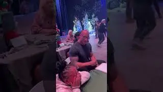 The Rock Surprises Kids from Make-A-Wish