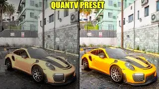 Gta 5 Quantv Cinematic Preset Comparison | Quantv Vanilla vs Quantv Preset | RTX 3060 Ti Max Setting