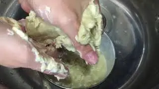 Размокшее хозяйственное мыло