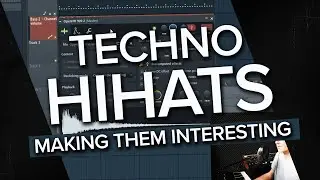 Creative Techno HiHats with Peak Controller in FL Studio 20