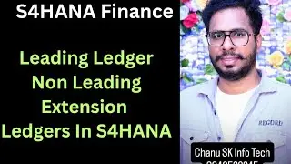SAP Leading ,Non Leading & Extension Ledgers in S/4 HANA | SAP Extension Ledgers in SAP S4 HANA|SAP