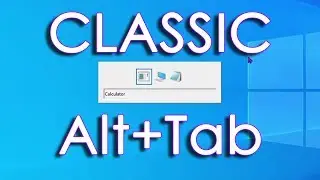 GET CLASSIC ALT+TAB KEYBOARD SHORTCUT | 1-MINUTE TIPS | WINDOWS 10 TIPS & TRICKS