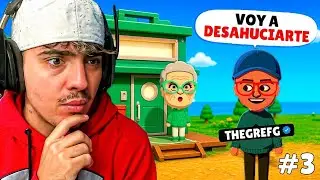 ¿TAMBIÉN VA A DESAHUCIARLA AQUÍ? 💀 | TOMODACHI LIFE #3