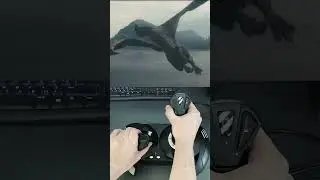 Dragon simulator😎 T.Flight Full Kit X #thrustmaster #dragon #houseofthedragon