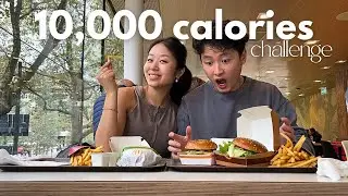 Ultimate cheatday: 10,000 calories🍔🍕🍟