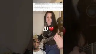 LLJ #llj xxxtentacion guitar tutorial and cover