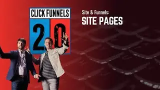 Site Pages in ClickFunnels 2.0