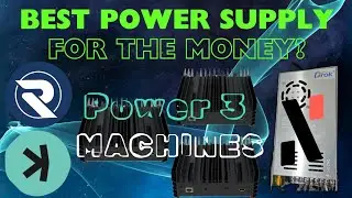 Best power supply for Iceriver AL0 Alephium ASIC & KS0 Ultra Kaspa ASIC (3 machines on one PSU!)