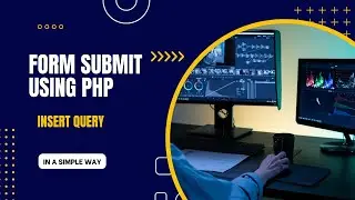 Insert data into database using php|| How to save form values in database 