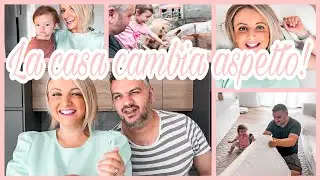 NUOVO BATTISCOPA!! LA CASA PRENDE FORMA ❤️