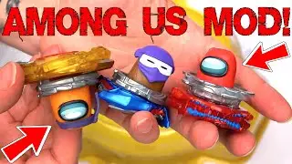 Beyblade Among Us Mod | Beyblade Burst Dynamite Mini Mod!