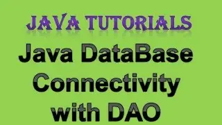 16.7 Java Database Connectivity with DAO Example part 2