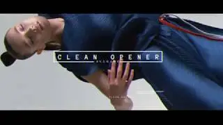Clean Dynamic Opener  After Effects Templates