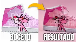 ¡Impactante! Jordan 1 y la Pantera Rosa se fusionan en este diseño único