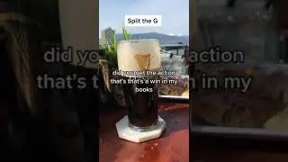 Could you split the G on this Guinness? #shorts #viewsbalconybar #balconybar #guinness