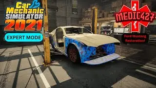 2017 Ford Mustang Restoration! | Car Mechanic Sim 21 | Expert Mode