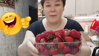 МОЯ ПЕРВАЯ КЛУБНИКА | ПРИГОТОВИЛА УЖИН накрыла стол