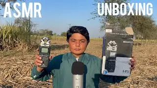 ASMR Unboxing Zoom H5 Mic 🎙️