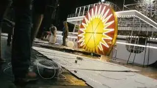 "Steamboat scenery" for the Moscow International Festival "Circle of Light" year 2014.