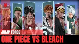 JUMP FORCE - One Piece VS Bleach #fighting #anime #onepiece #bleach #jumpforce