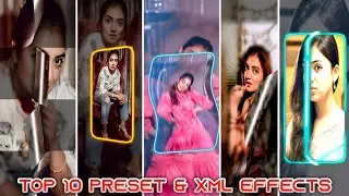 Top 10 Alight Motion Photo Shake Effect Preset/XML Effects Free Download