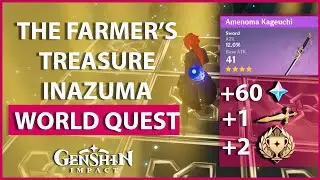 The Farmer Treasure Quest Guide in Genshin Impact All 4 Old Stone Slate Locations Amenoma Kageuchi