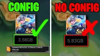 Latest! HOW TO REDUCE STORAGE IN MOBILE LEGENDS | SAVE SPACE USING THIS METHOD| Must Try!