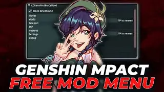 Genshin Impact Mod Menu 2024  Genshin Impact Cheat FREE  Genshin Impact Hack Download