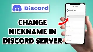 How To Change Nickname In Discord Server 2025 | Discord Mobile App Guide
