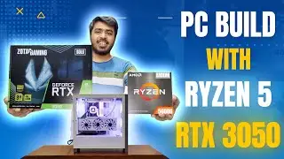 Ultimate Gaming PC Build: Ryzen 5 5600G | RTX 3050 | 16GB RAM | 512GB NVMe SSD, Ant Esports 550 Watt