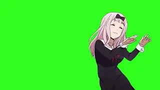 Chika Fujiwara Cute Dance Green Screen