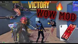 Wow Mod 🔥 Squad house🏠 1v1 / Pubg Mobile. aqous r2,r3