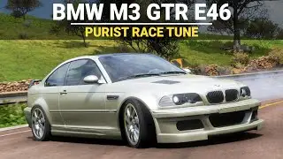 Forza Horizon 5 Tuning - 2002 BMW M3 GTR E46 - FH5 Purist Race Build, Tune & Gameplay
