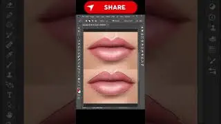 How to Change Lips Color || Photoshop || #shorts @grapexels