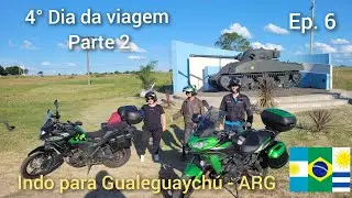 4º Dia da Viagem internacional - Brasil - Uruguai - Argentina (Versys 300 e 650) - Ep.6 - Colônia