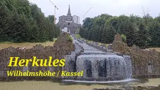 Herkules ... Wasserspiele im Bergpark Wilhelmshöhe in Kassel