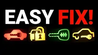 How to Fix & Reset Immobilizer System Warning Light Stays On?Car With Lock Symbol Stay On or Flashes