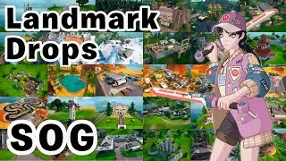 Landmark Drops SOG (Fortnite)