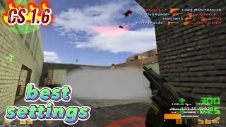 BEST AIM SETTINGS FASTCUP CS 1.6 / 31\8 KILL DE_TRAIN FULL GAME