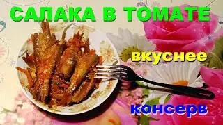 🐬 Excellent STEWED SALAK in TOMATO sauce. THE RECIPE IS SIMPLE and VERY DELICIOUS.