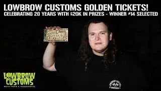Lowbrow GOLDEN TICKET #14 Was Put In A Random Order Full Of Motorcycle Tools!! Was It Yours?
