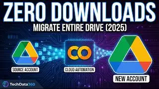 Migrate Your Entire Google Drive in 2025 | Transfer All Files to Another Account with Google Colab