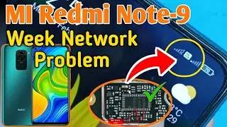 MI - Note 9  week Network Issue कमजोर या  नेटवर्क आने पर क्या करें #low network