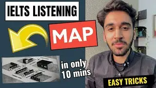IELTS LISTENING MAP | IELTS LISTENING TRICKS | IELTS LISTENING