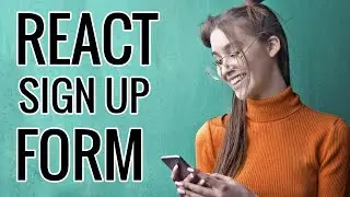 Learn React.js by Example - React Sign Up Form Example
