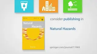 Publish your next article in Natural Hazards