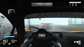 Project CARS online ps4 Q flying lap HEAVY RAIN 1st