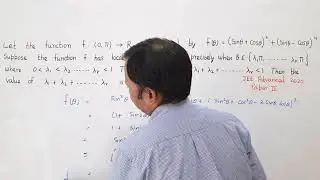 JEE Advanced 2020 Paper II  Q 18 Solutions