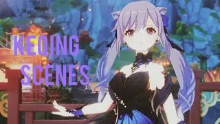 Keqing Scenepack | Genshin Impact 1080p