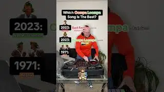 Showing You The Evolution Of A Song: Willy Wonka “Oompa Loompa”